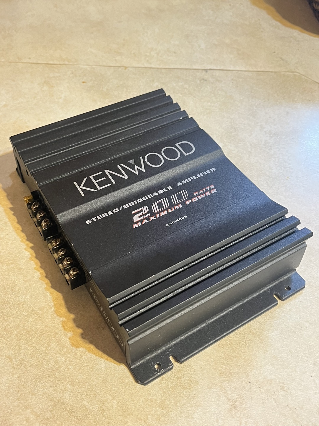 Kenwood amplifier