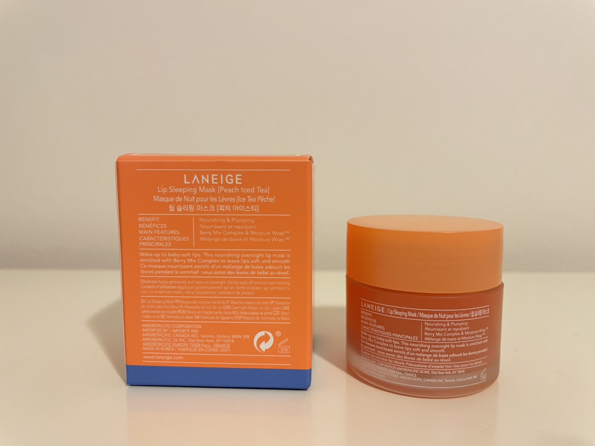 Laneige - Lip Sleeping Mask (Peach Iced Tea) 20g NEW image indicator(2)
