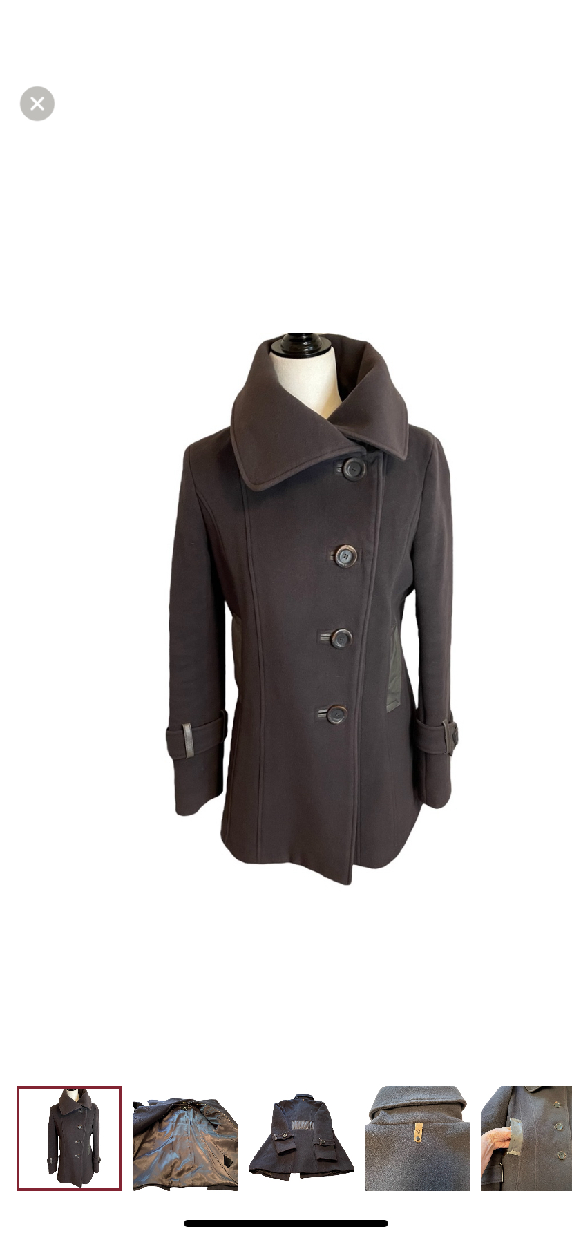 Mackage wool coat size S thumbnail
