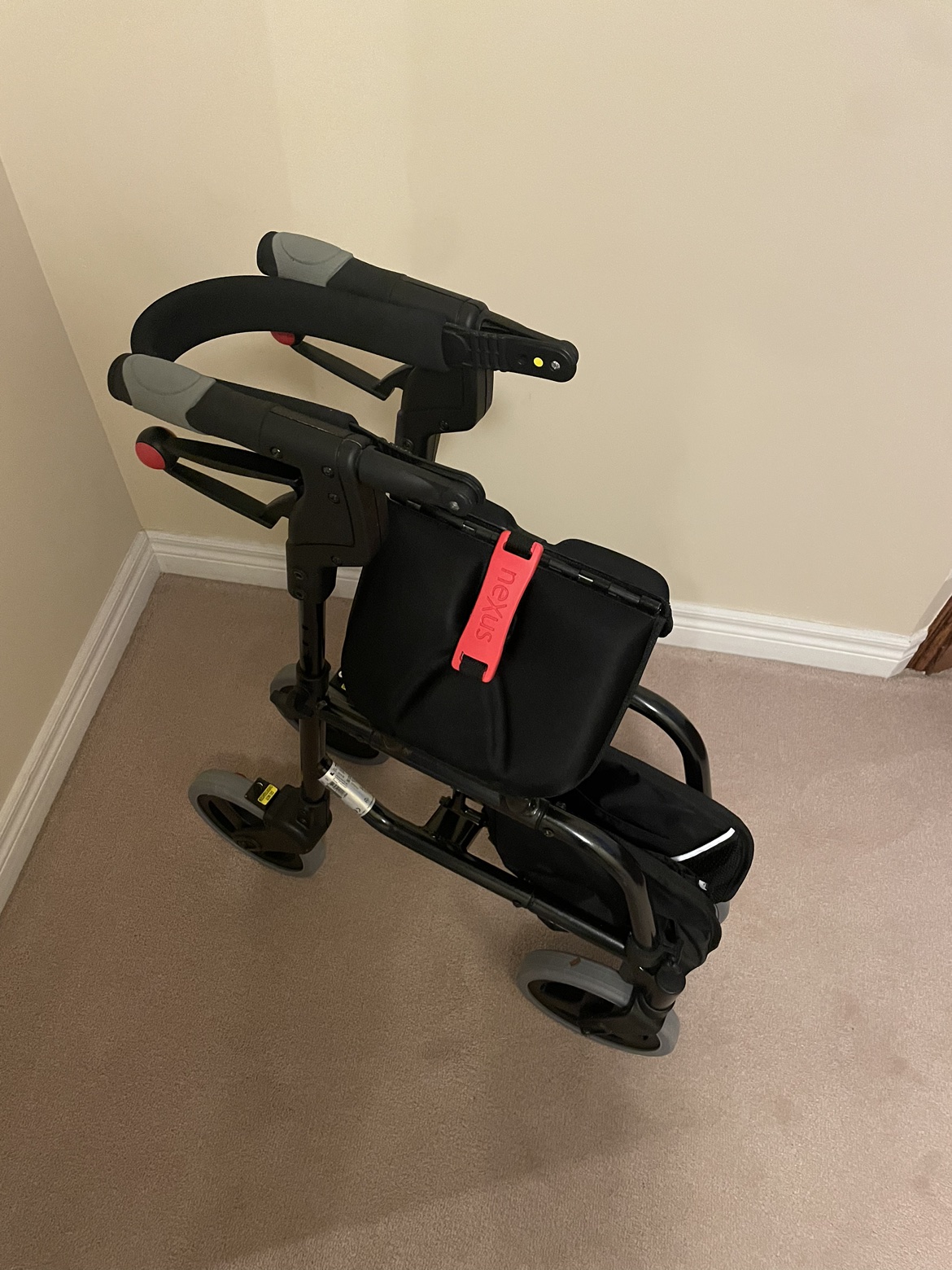 Nexus Rollator Foldable Walker with Basket - photo 4