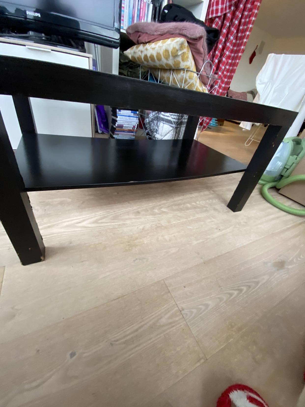 Black/Brown ikea coffee table - photo 2