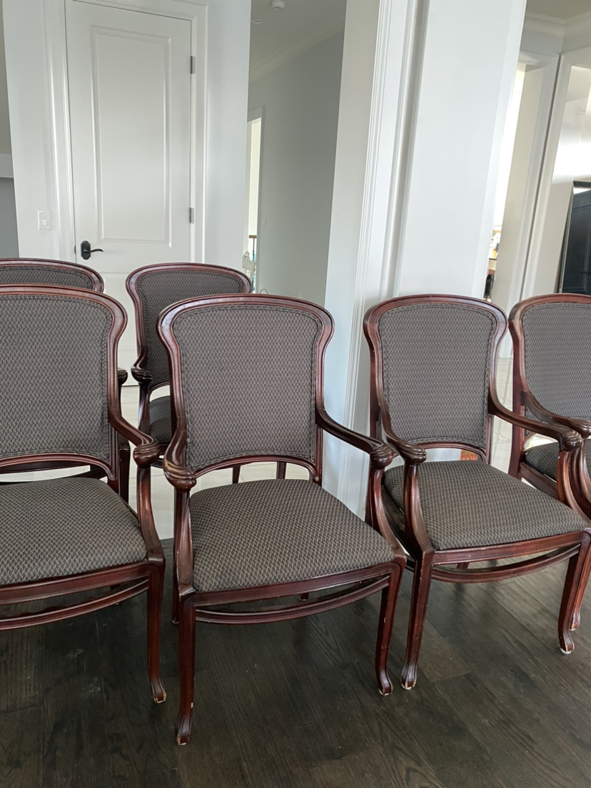Vintage European dining arm chair - photo 4