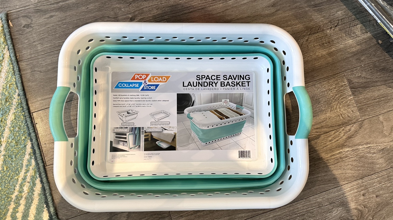 Collapsible Space Saving Laundry Basket