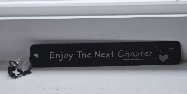 Bookmark - Enjoy The Next Chapter #freecycle