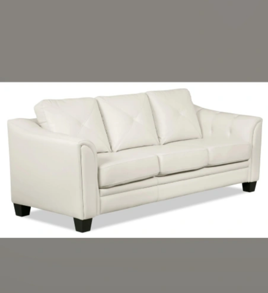 white sofa
