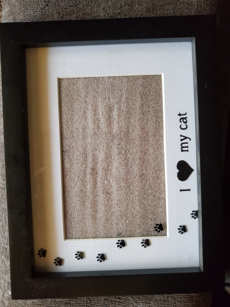 I love my cat - photo frame #freecycle thumbnail