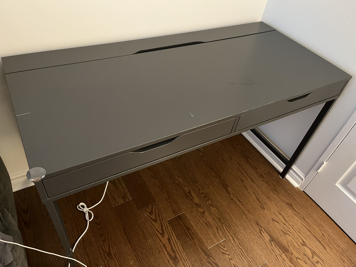 Ikea Alex desk gray colour