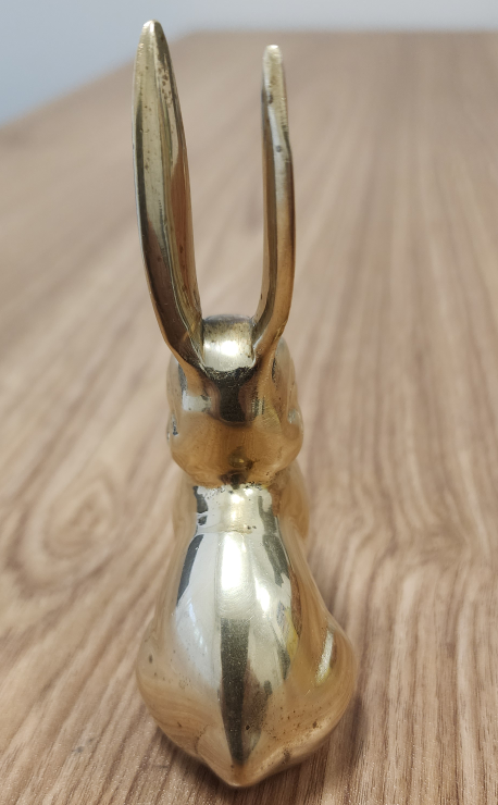 Golden Bunny Figurine - photo 3