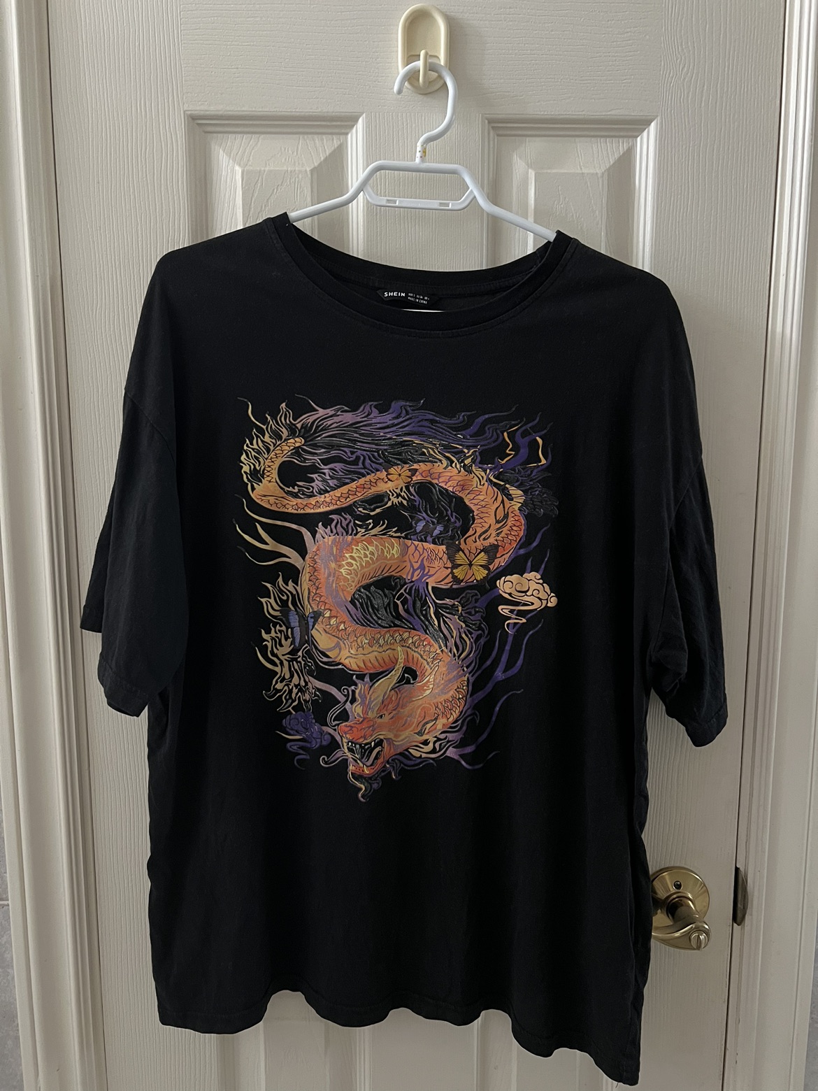 oversized graphic tee - shein size small thumbnail