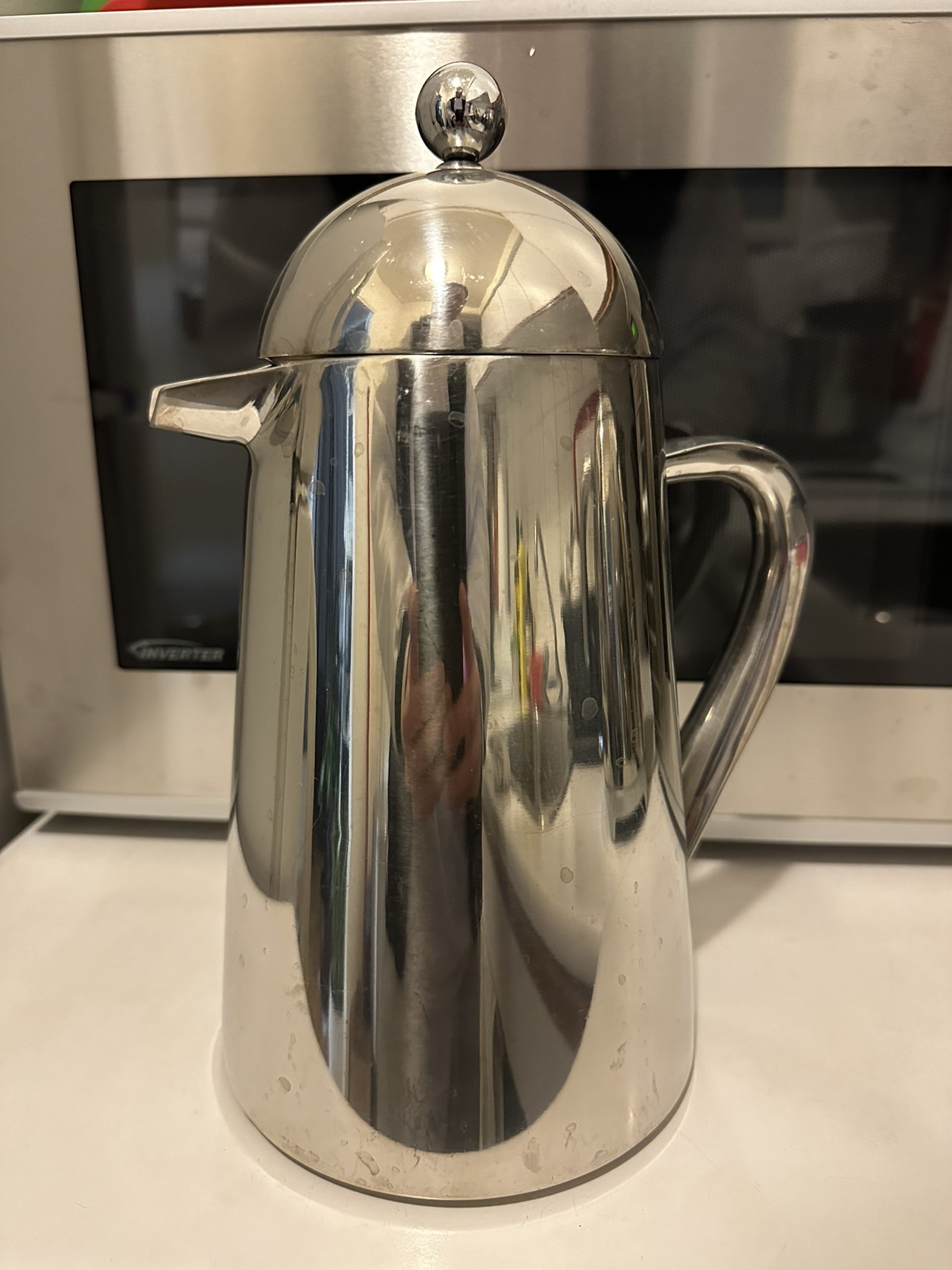 Stainless steel French press thumbnail