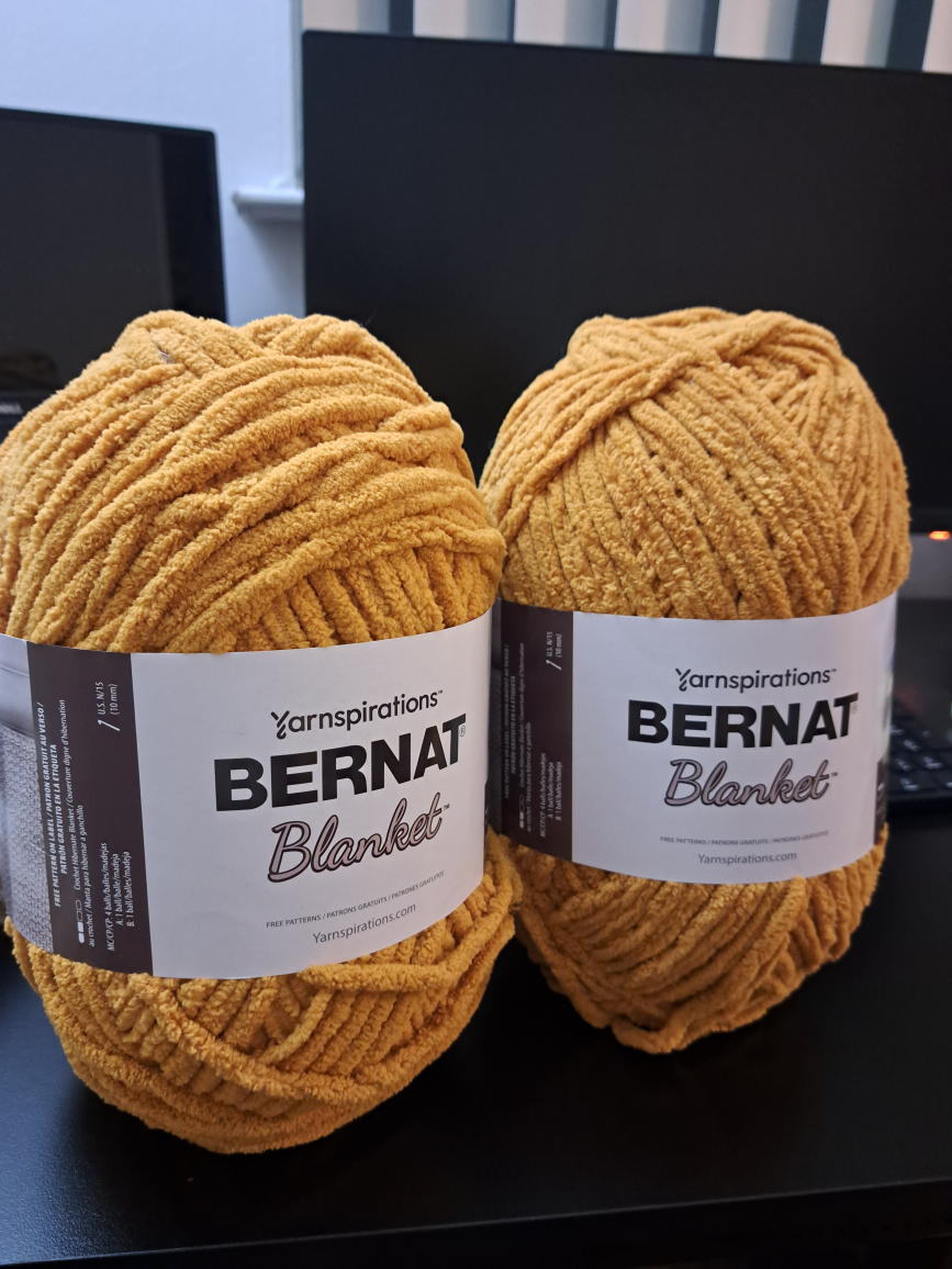 Bernat blanket yarn