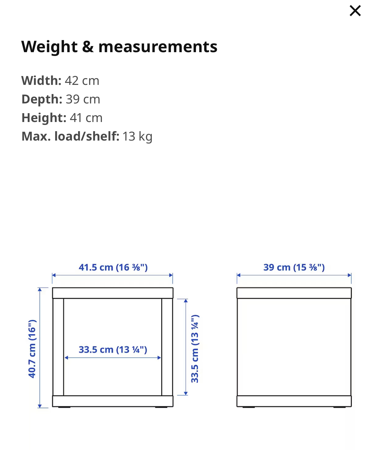IKEA Kallax Cube with Drawer - photo 3