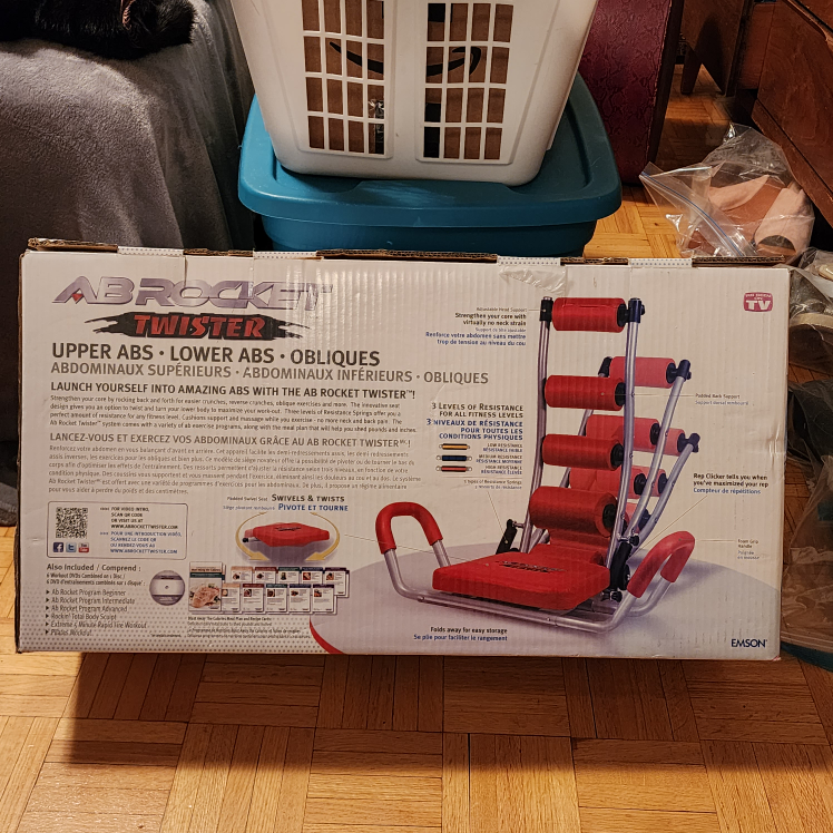 AB ROCKET TWISTER EXERCISE MACHINE BRAND NEW - photo 4