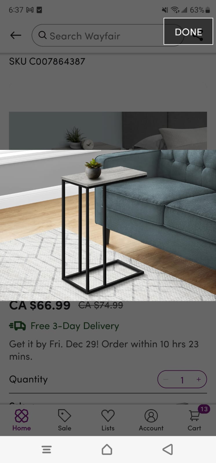 Chesser end table thumbnail