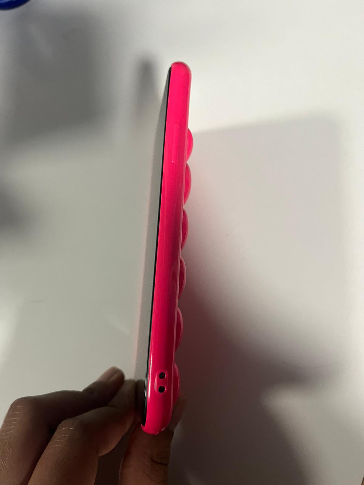 iPhone X with charger, screen protector and phone case - photo 2