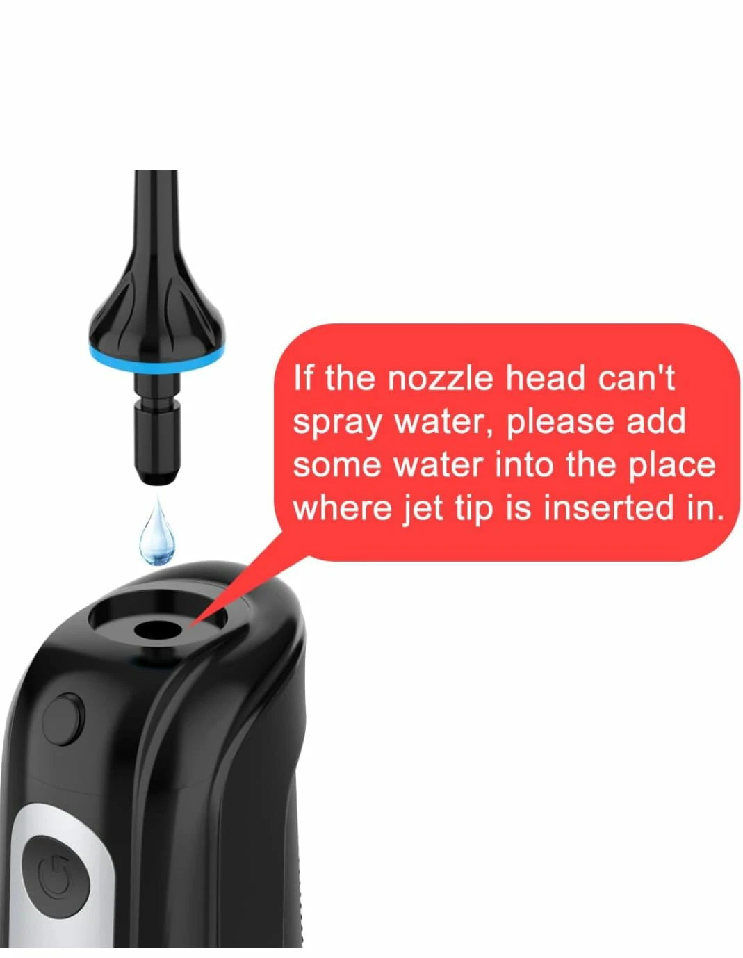 Water flosser , a professional oral irrigator for teeth cleaning - photo 2