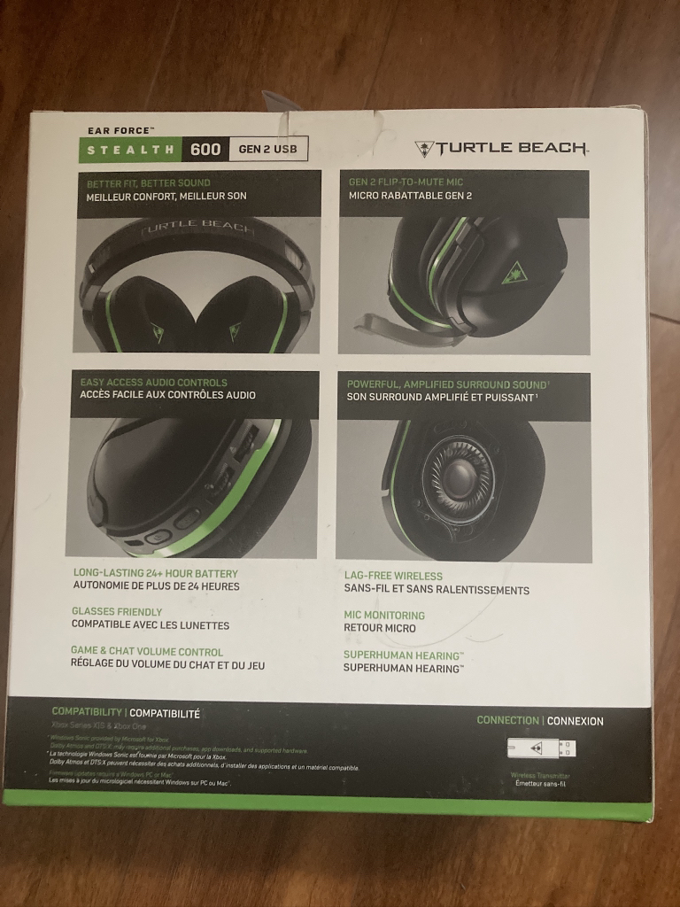NEW Turtle Beach Stealth 600 Gen 2 (For Xbox & PC) - photo 2