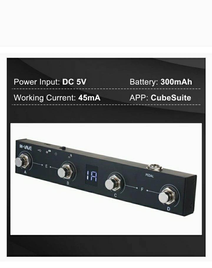 MIDI Foot Controller Pedal APP Control - photo 2