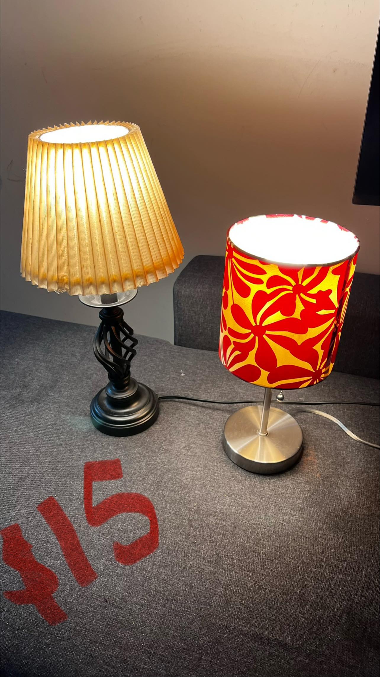 Take both 15$ bulb is not included