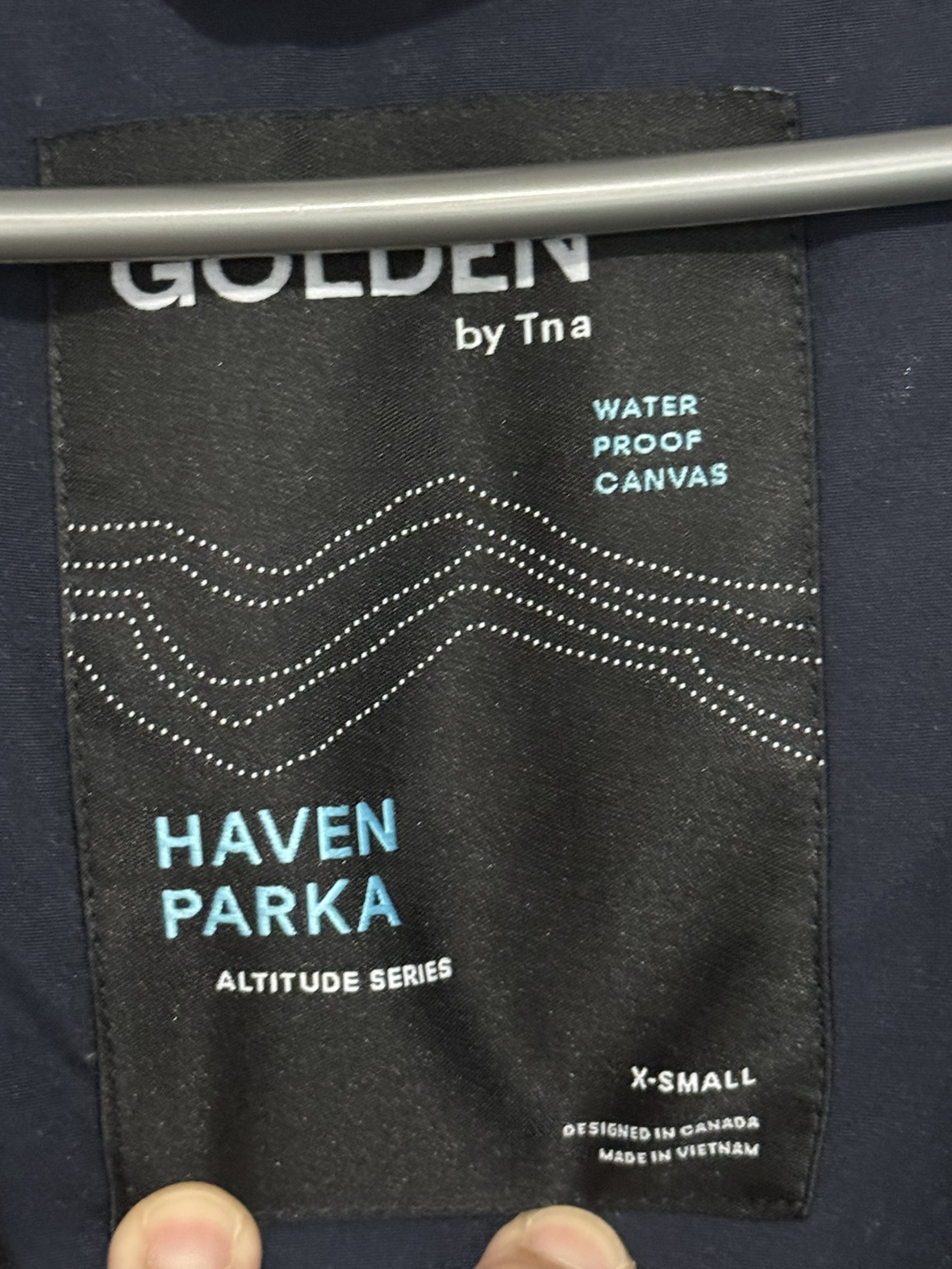 TNA winter parka size X’s - photo 2