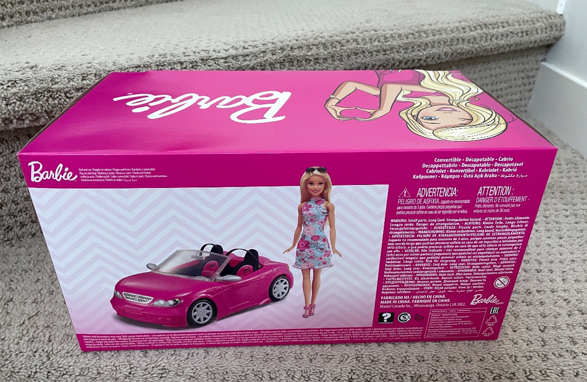 Unopened barbie car set $25 - photo 2