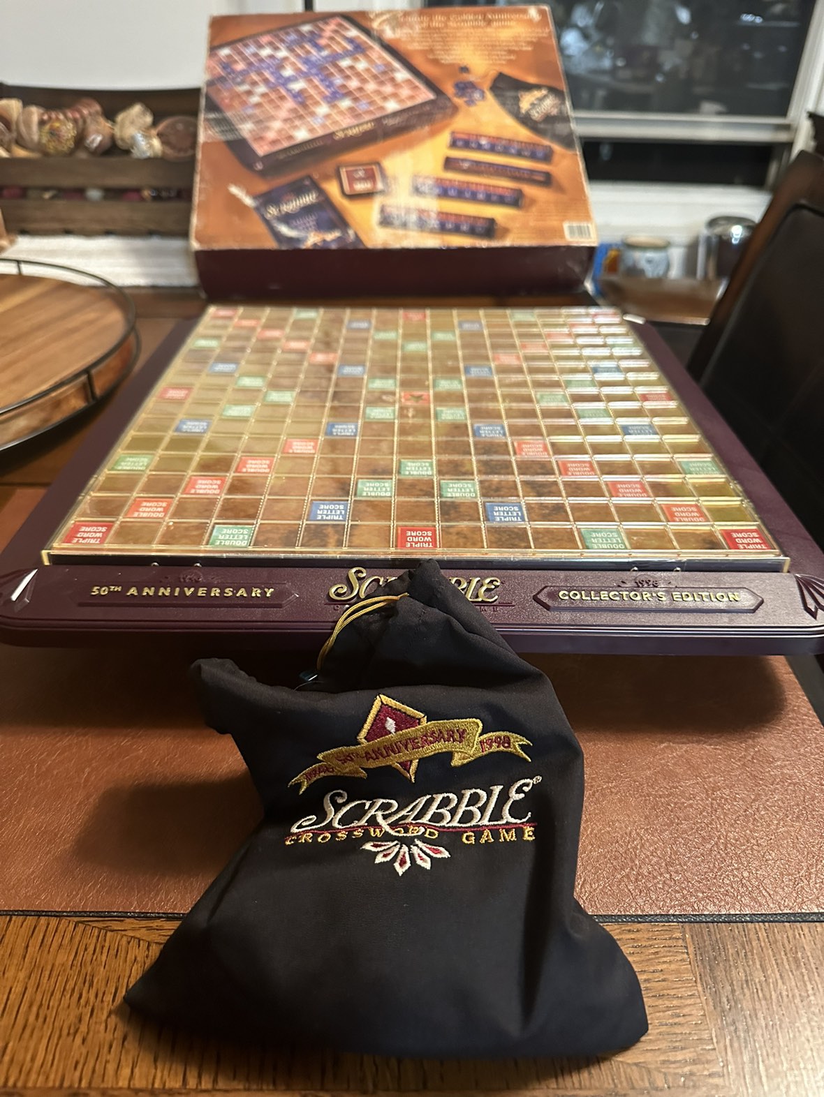 Scrabble - Crossword Game.  1948-1998 Collector’s Edition - photo 3