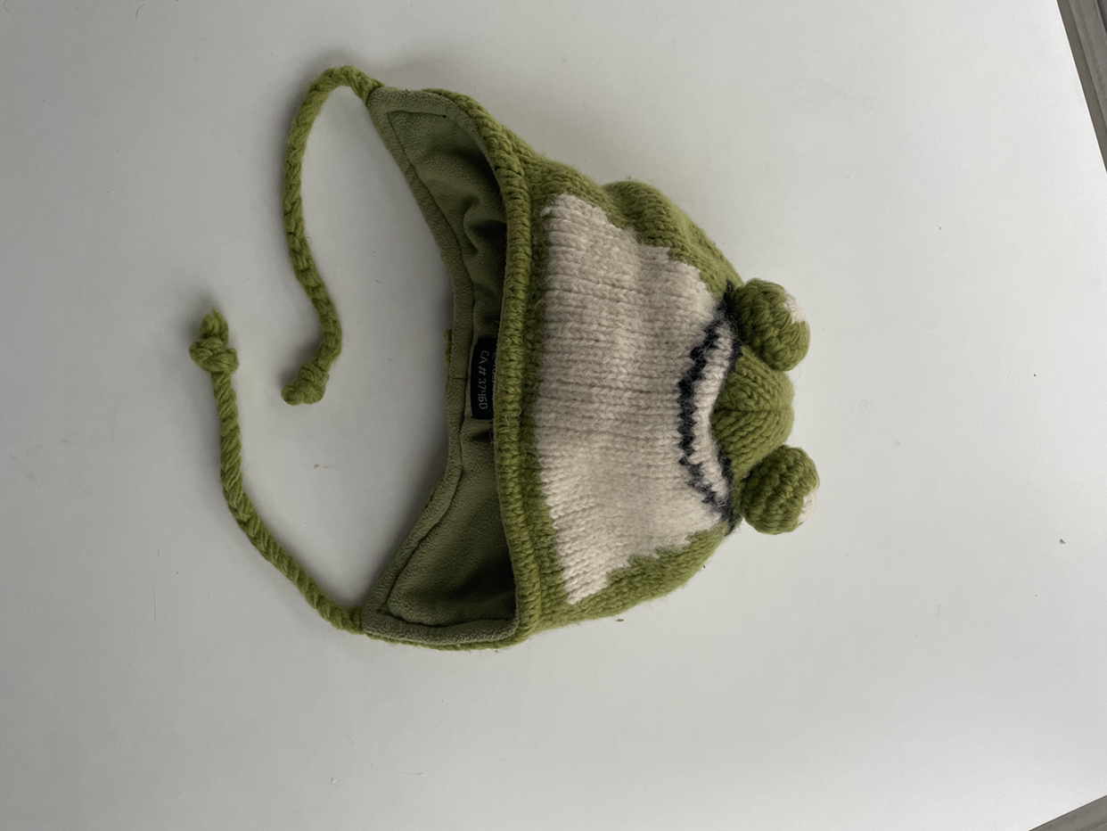 Wool frog kids hat 🎁 - photo 3