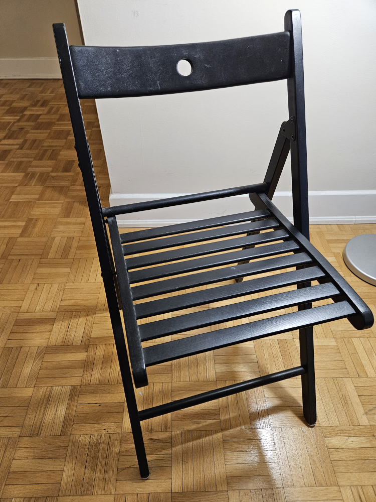 Ikea Folding Wood Chairs - set of 2 - photo 3
