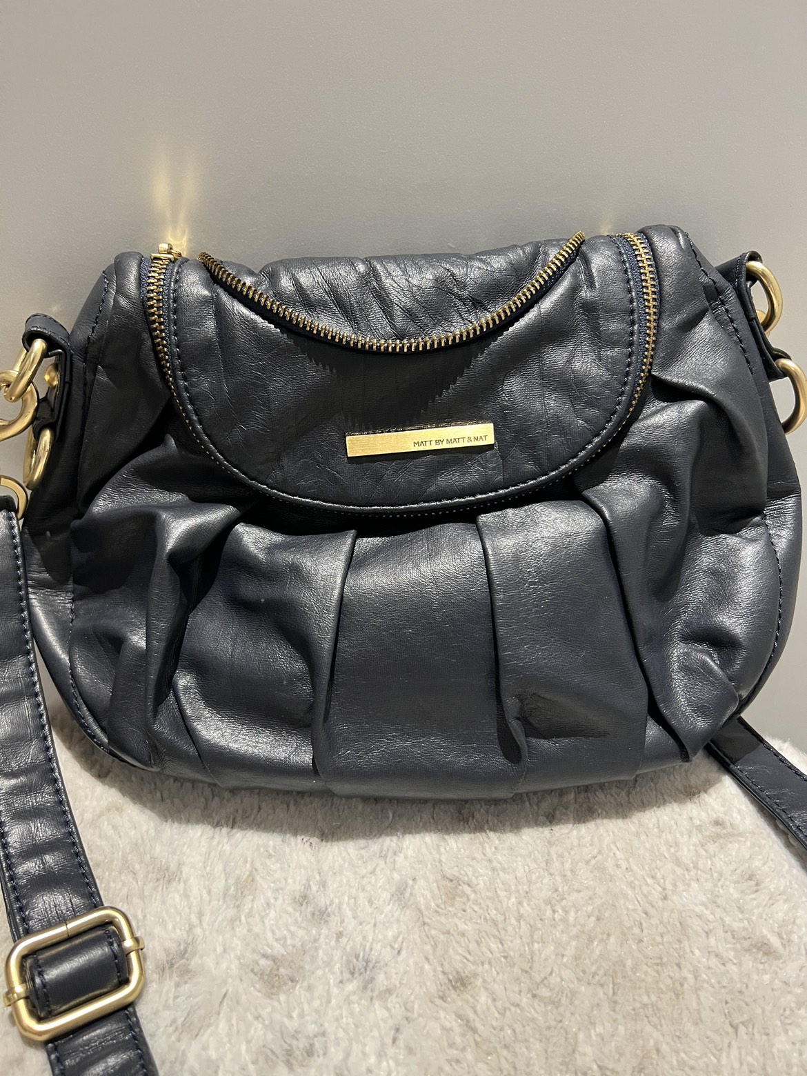 Matt & Nat Navy Crossbody Bag thumbnail