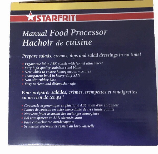 #Freecycle - Starfit Manual Food Processor - photo 3