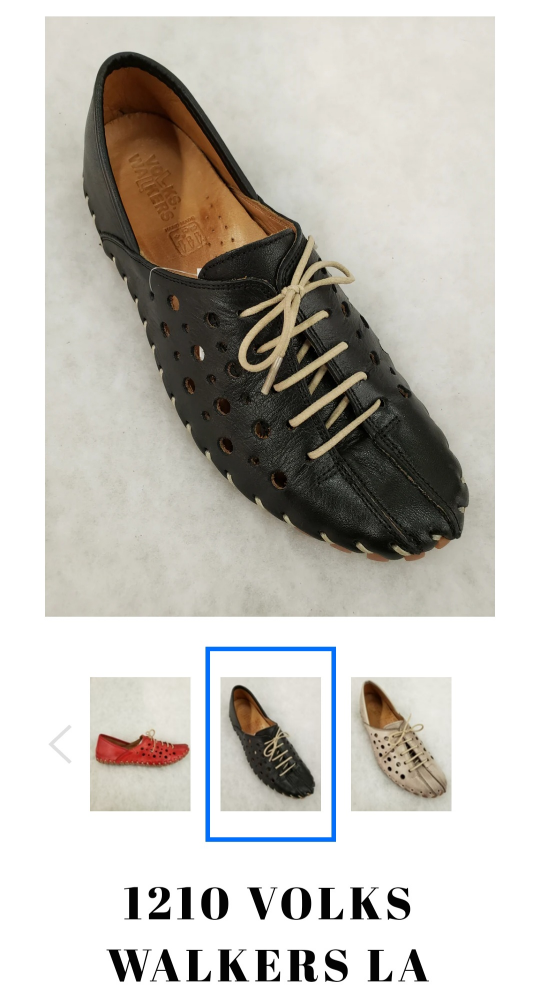 Volks Walkers Women's 1210 Black size 38 image indicator(9)