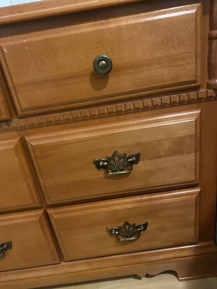 9 drawer chest dresser with mirror - photo 2
