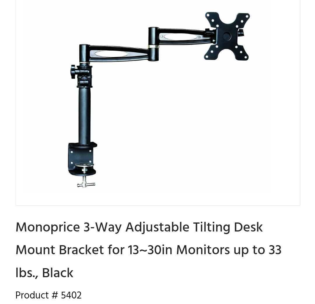 Monitor Desk Mount