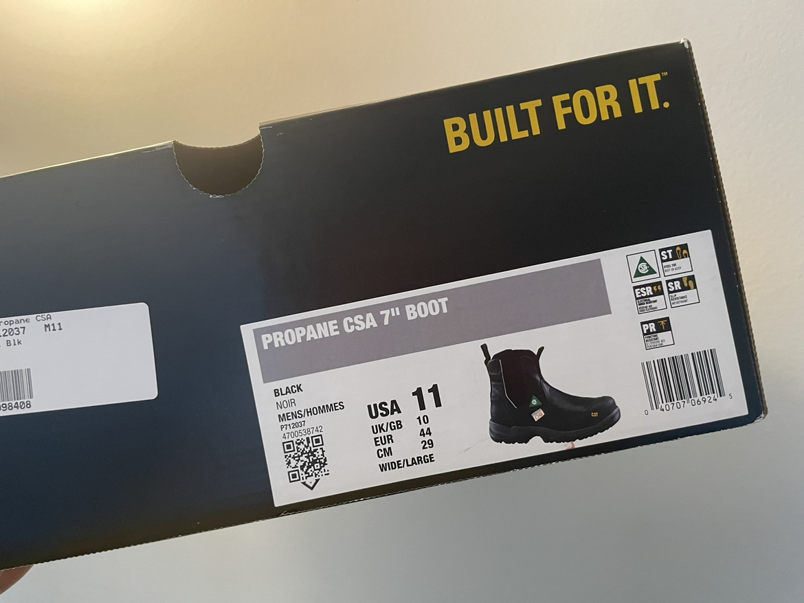 CAT Men’s Size 11 Steel Toe Work Boots image indicator(2)