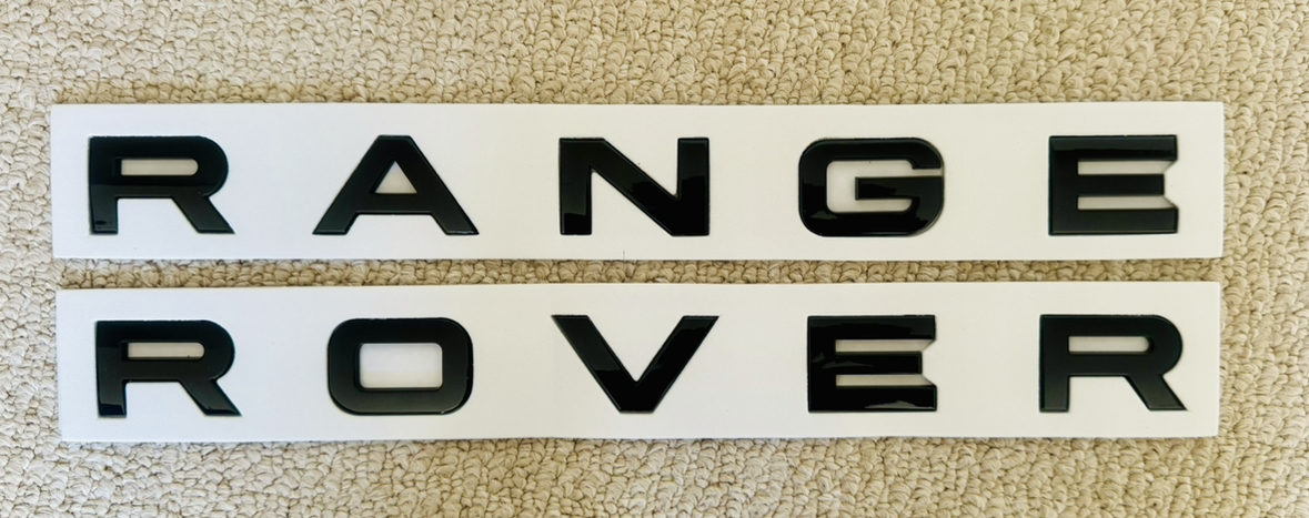 3D Range Rover emblem letters - photo 2