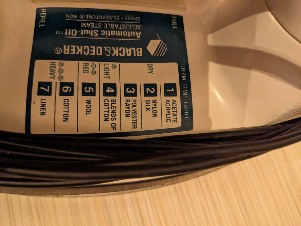 Black&decker iron #NYCSellingSpree image indicator(2)