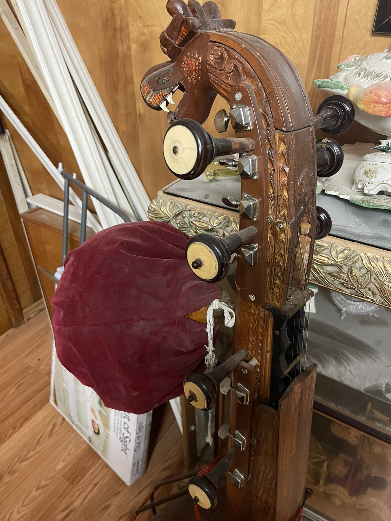 Veena- Indian classical instrument - photo 3