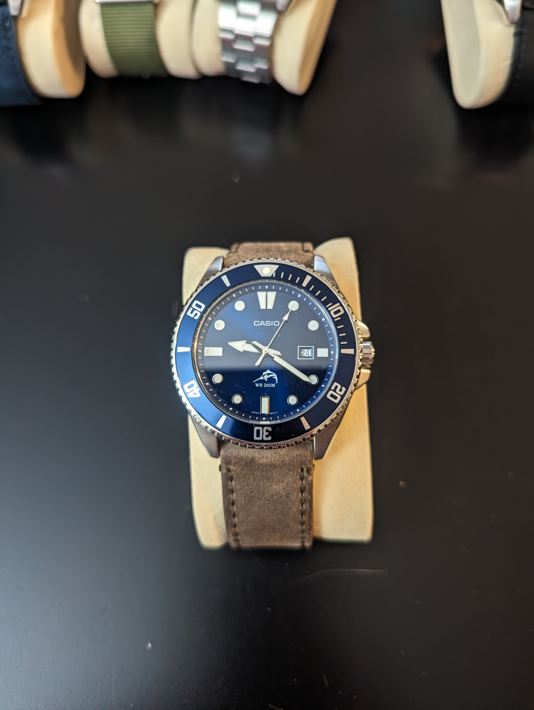 Casio MDV-106 Men's watch Classic Blue