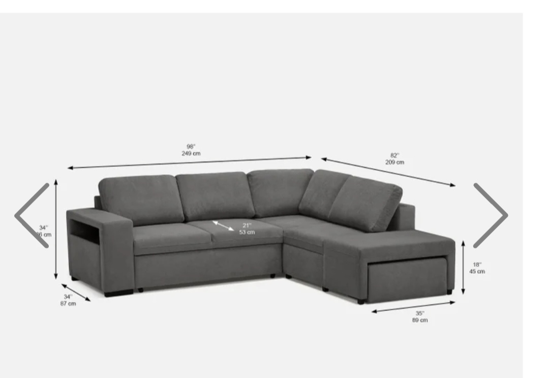 Structube Sofa Bed | Free delivery* - photo 3
