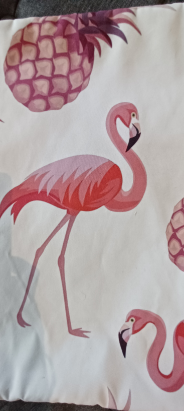 Flamingo Pineapple Pillow Cover 18 x 18 Inches thumbnail