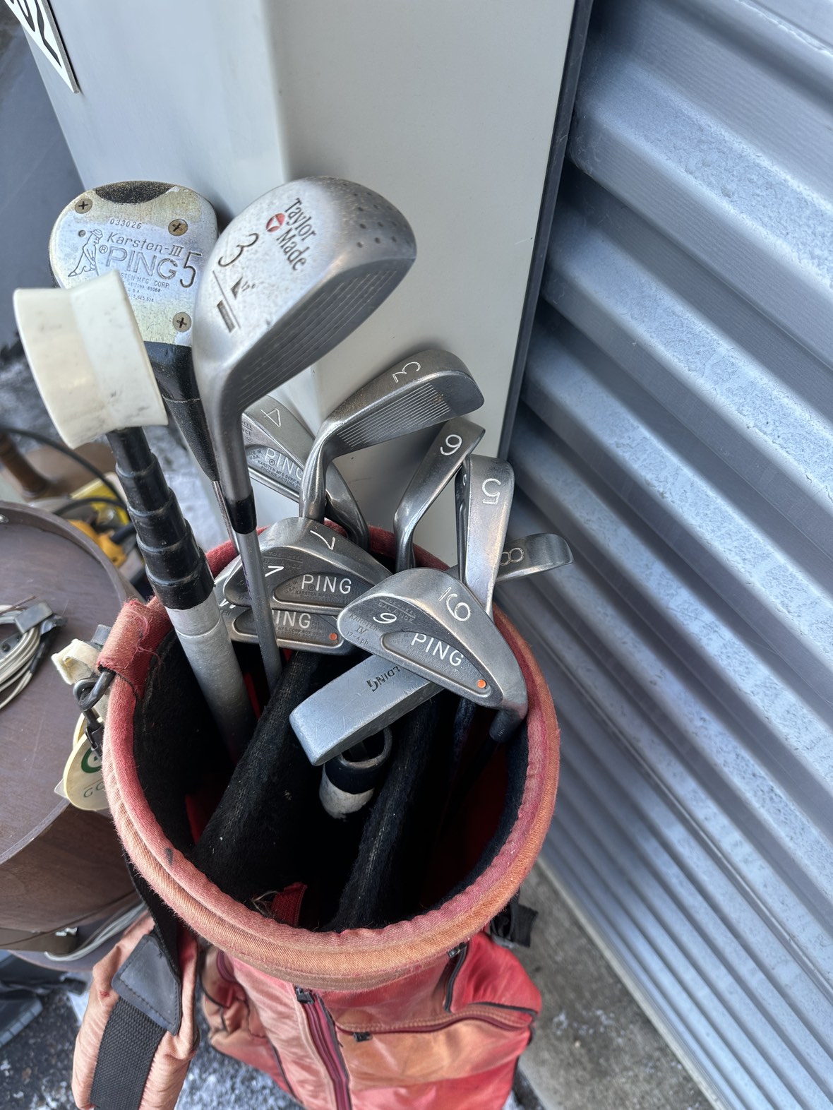 Complete golf club set 3-LW irons putter and 3 drivers thumbnail