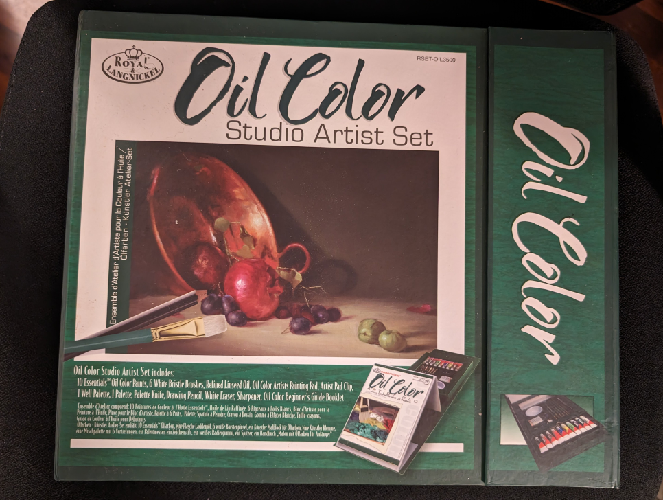 Oil colour studio artist set #freecycle thumbnail