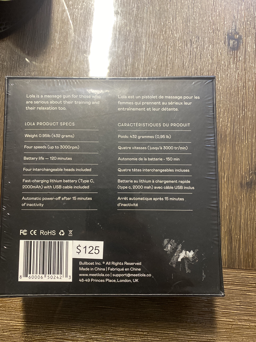 Massage gun (Sealed and unopened - photo 2