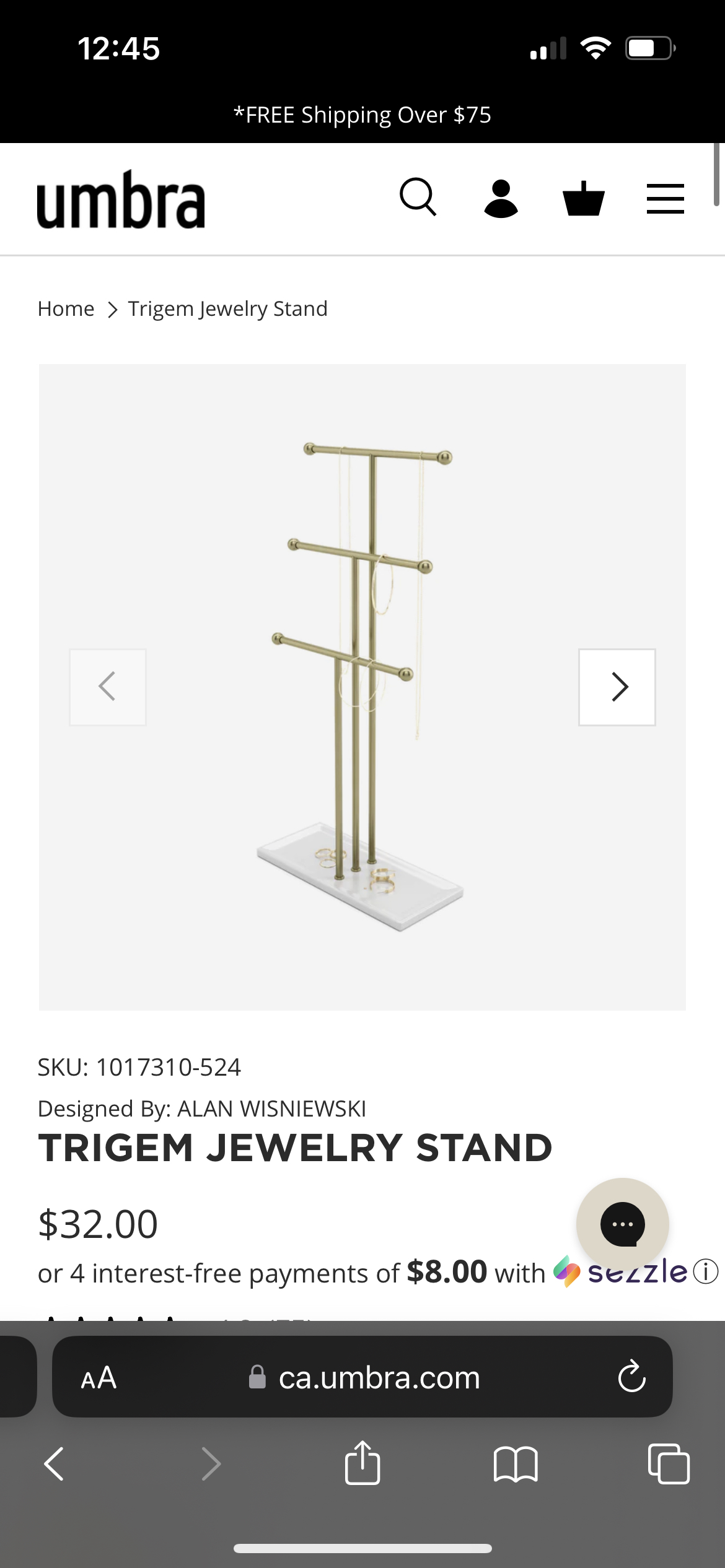 UMBRA Jewelry Stand image indicator(3)