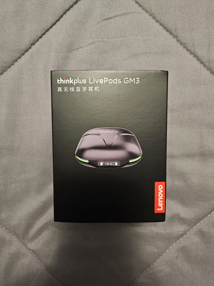Lenovo ThinkPlus LivePods GM3 - Black thumbnail