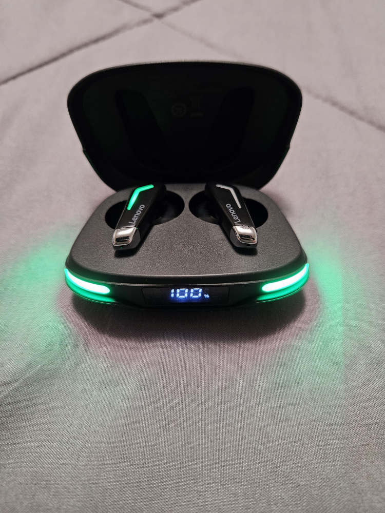 Lenovo ThinkPlus LivePods GM3 - Black image indicator(3)