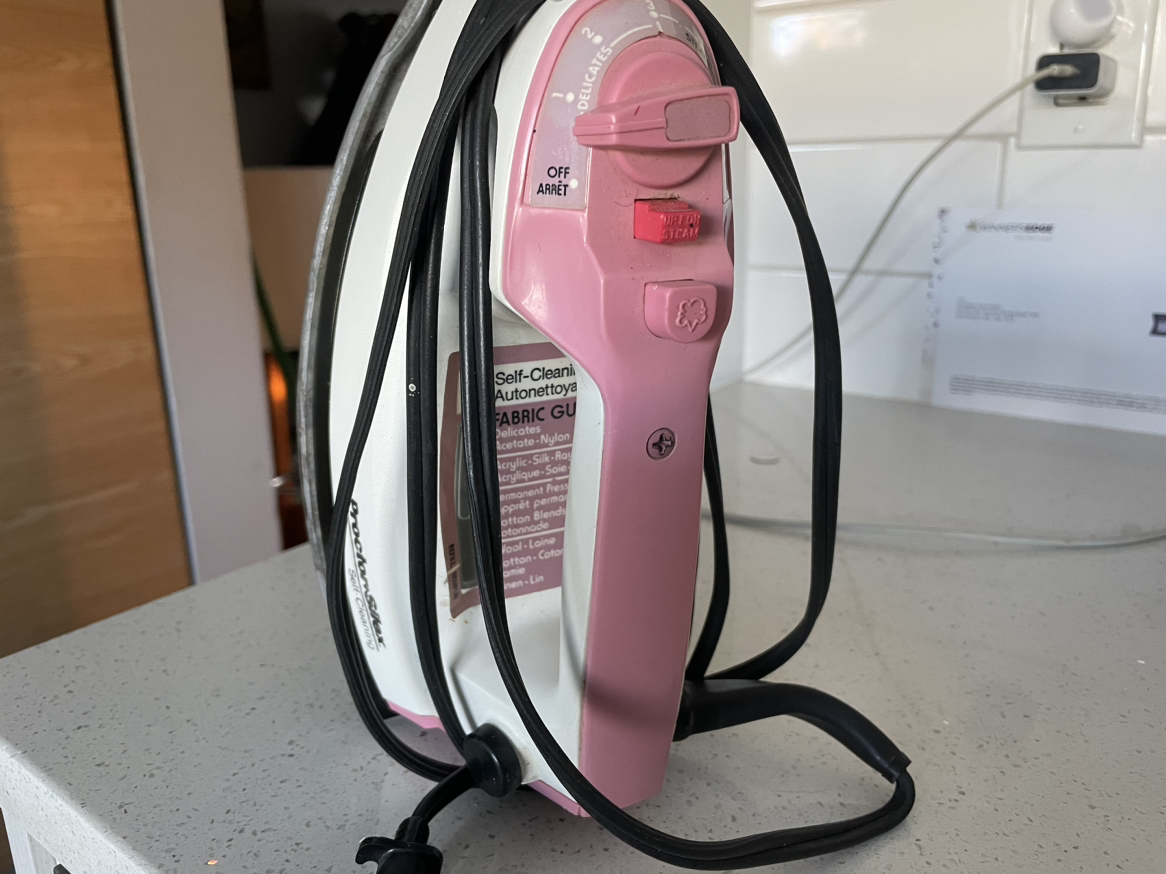 Self cleaning Iron #freecycle