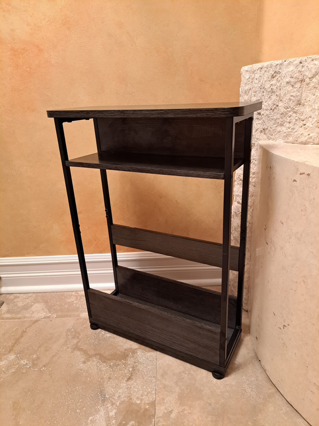 Brown Wood Side Table - photo 4