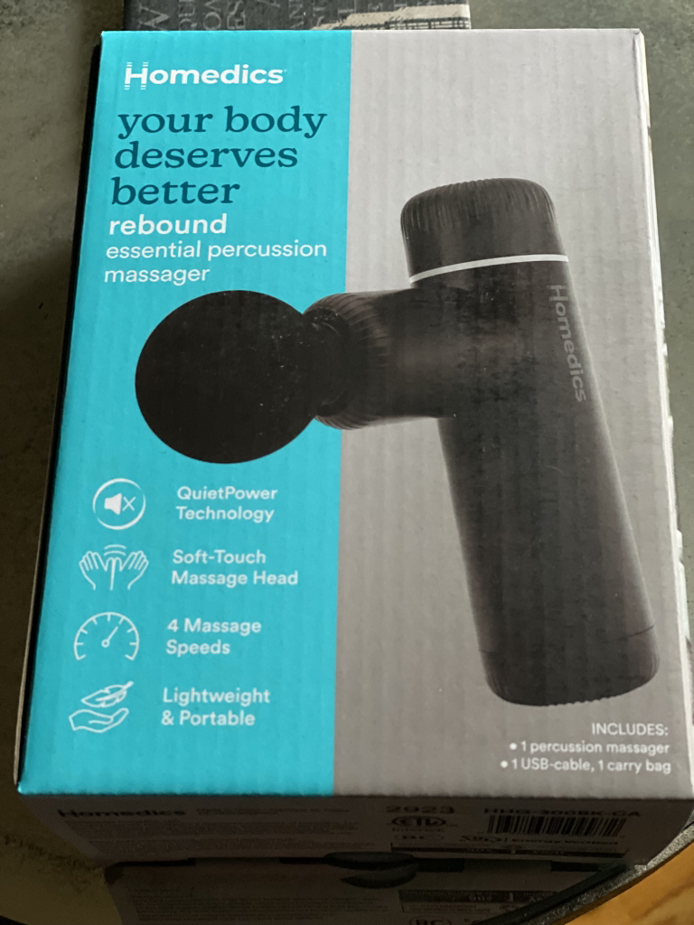 HoMedics Rebound Percussive Massage Device