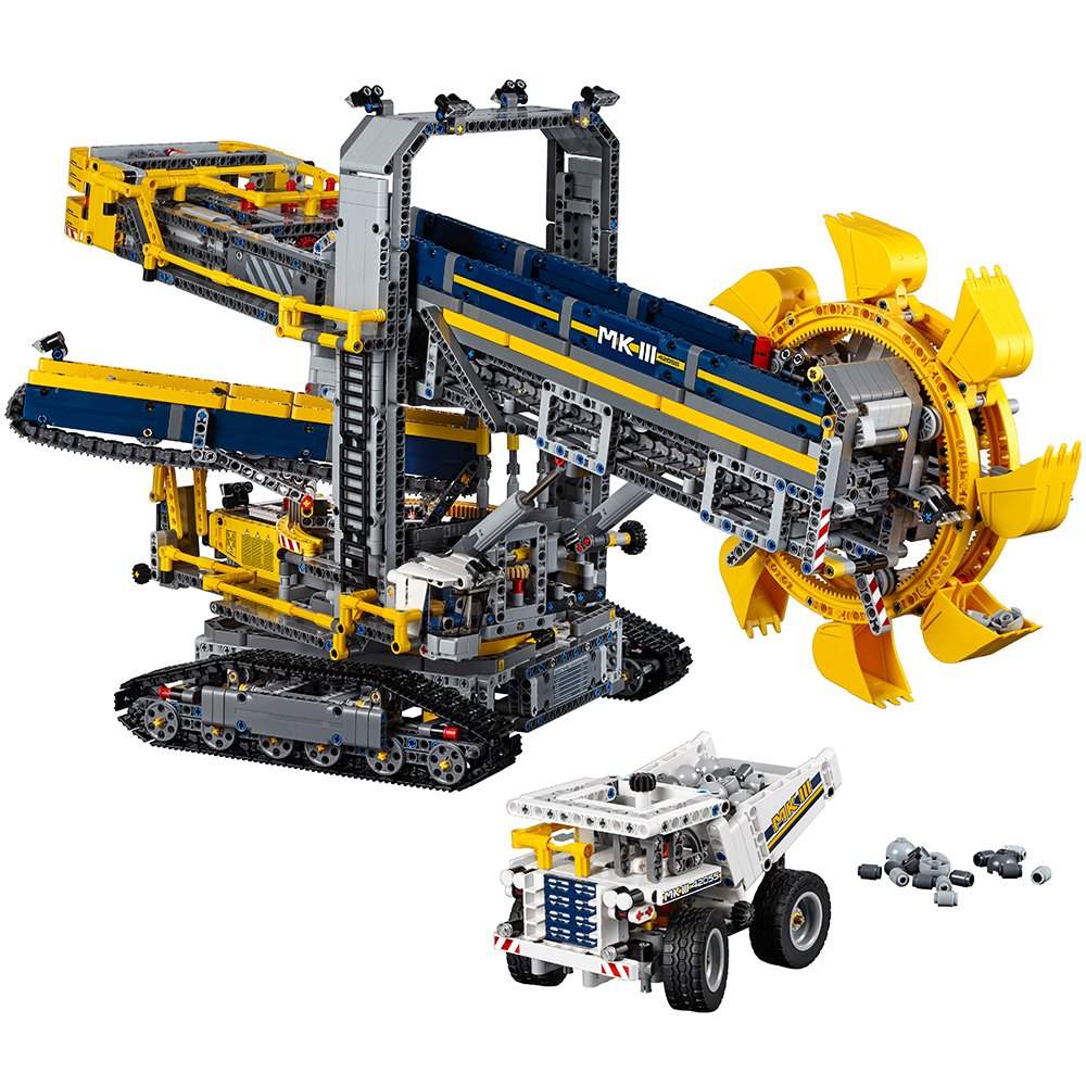 LEGO Technic Bucket Wheel Excavator (42055) Used w/out box thumbnail